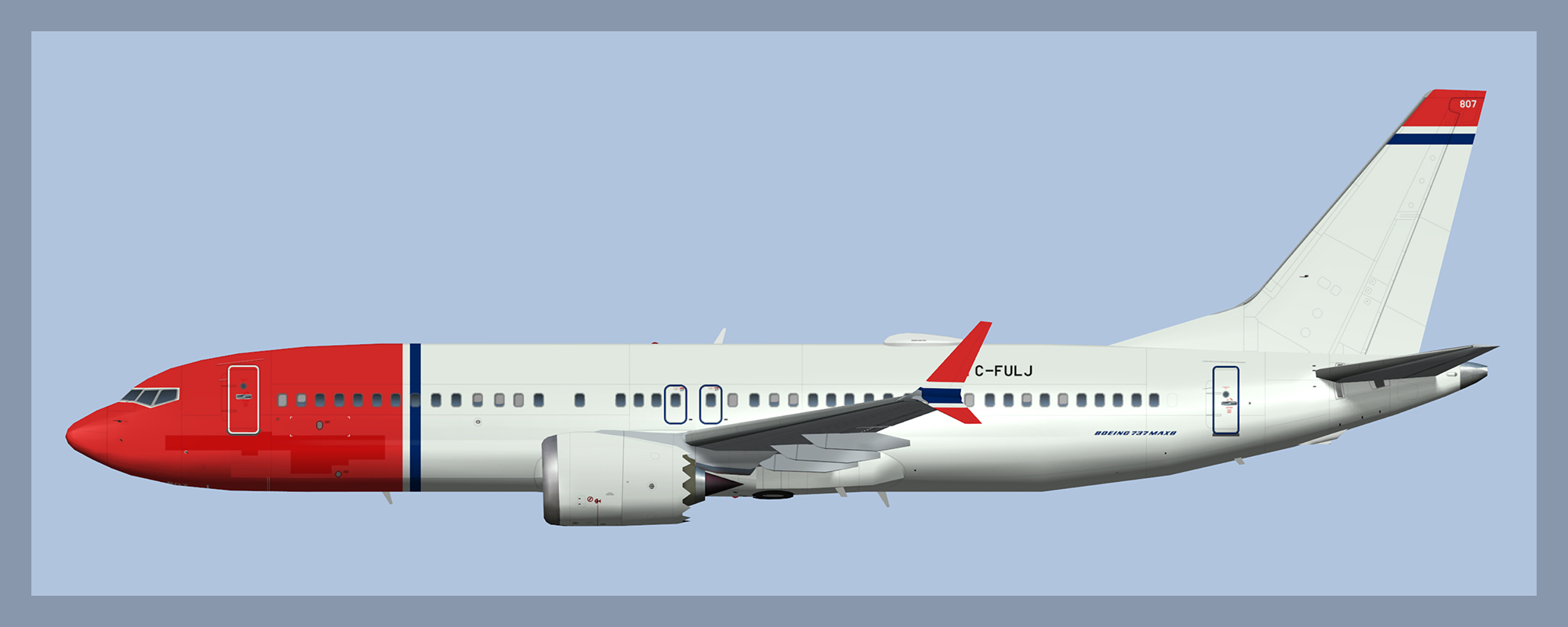 その他 AIR CRAFT Fictional New Air Canada Livery for Embraer E195 v2.2 by X-Crafts