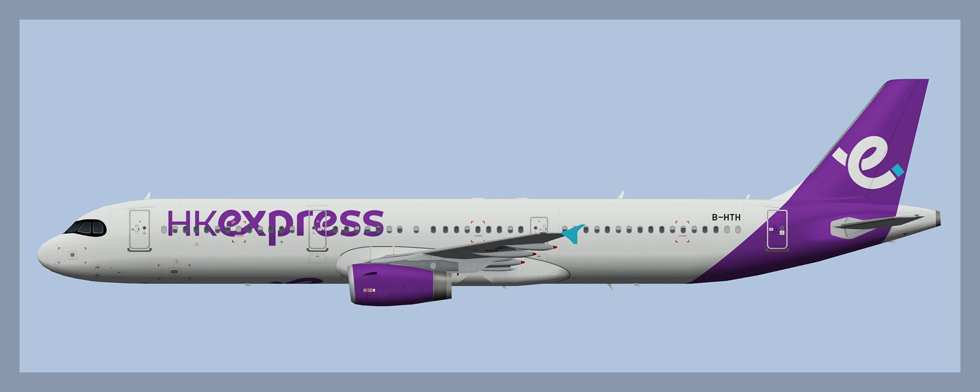 HK Express Airbus A321 Fleet – ATCO Repaints