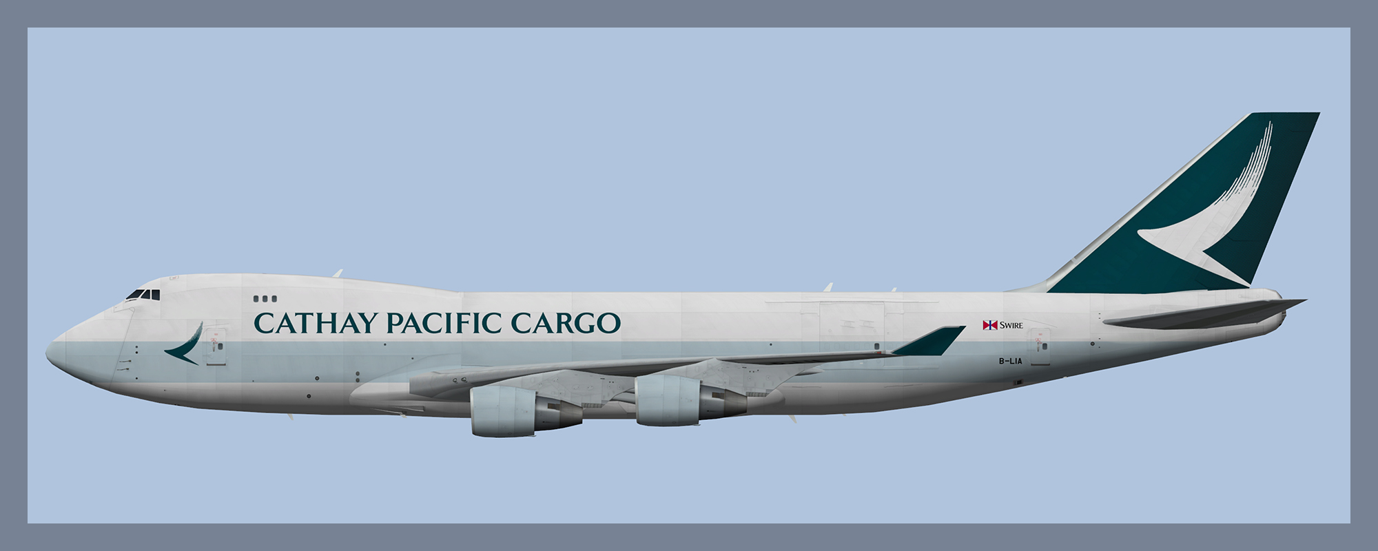Cathay Cargo Boeing 747-400 Fleet – ATCO Repaints